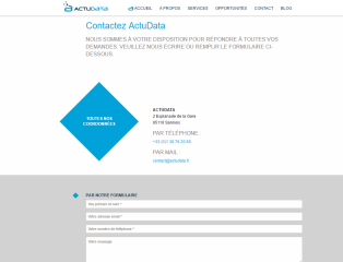 ActuData - Contact
