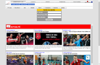 FFTT - Espace Mon Club Actuel