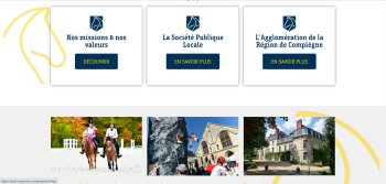 Pôle Equestre du Compiégnois Page d'accueil zone contenu