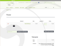 Univers Tao - Page panier