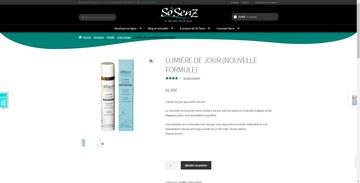 So'Senz - Page Produit